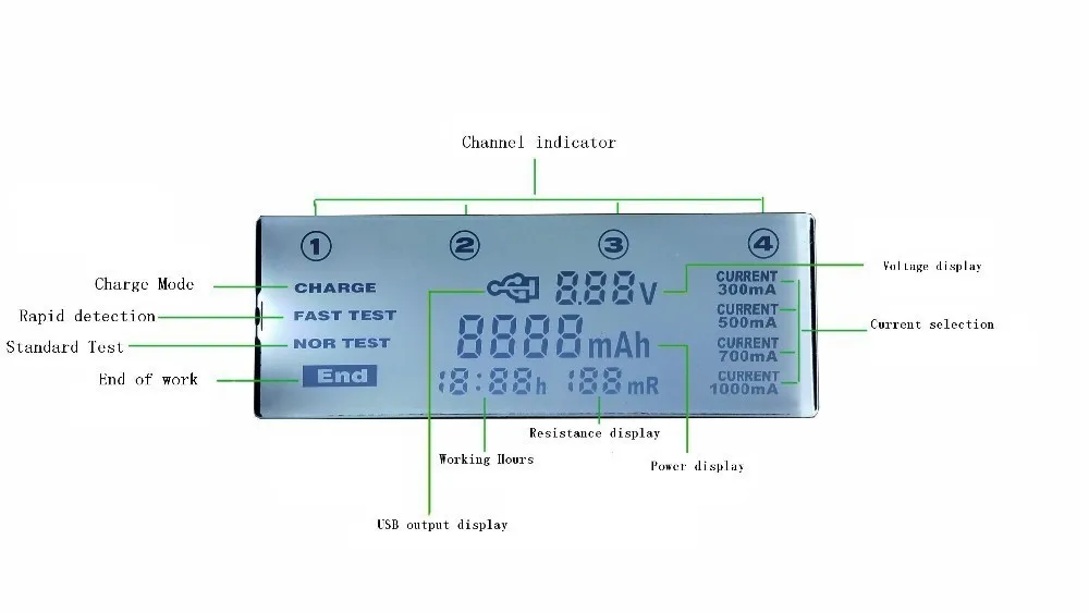 Liitokala lii 500 lcd зарядное устройство 3,7 V 18650 26650 18500 цилиндрические литиевые батареи, 1,2 V AA AAA NiMH Зарядное устройство