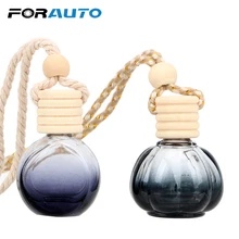 Автомобильный Стайлинг Подвеска для зеркала заднего вида Автомобильный подвесной парфюм пустой стеклянный флакон для эфирных масел диффузор освежитель воздуха аромат