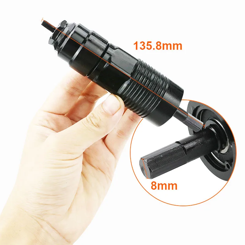 M3 M4 M5 M6 Taladro inal/ámbrico Adaptador de Tuerca de Remache Pistola el/éctrica de la bater/ía del Remache del Taladro de remachar DSENIW QIDOFAN Broca Adaptador Herramienta de Tuerca de Remache