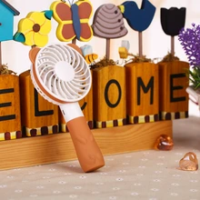 Летний портативный мини-вентилятор для офиса и улицы, компактный и красивый нежный и прочный