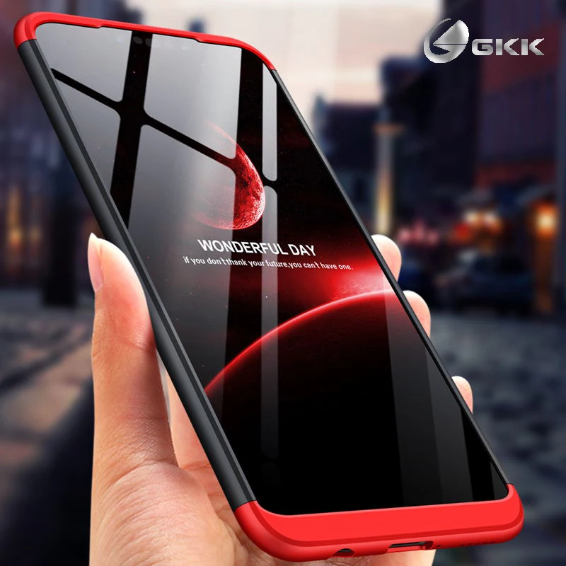

GKK for Huawei P Smart Plus Nova 3 Case 3 In 1 Full Protection Design Hard PC Matte Back Cover case For P Smart Plus Nova 3
