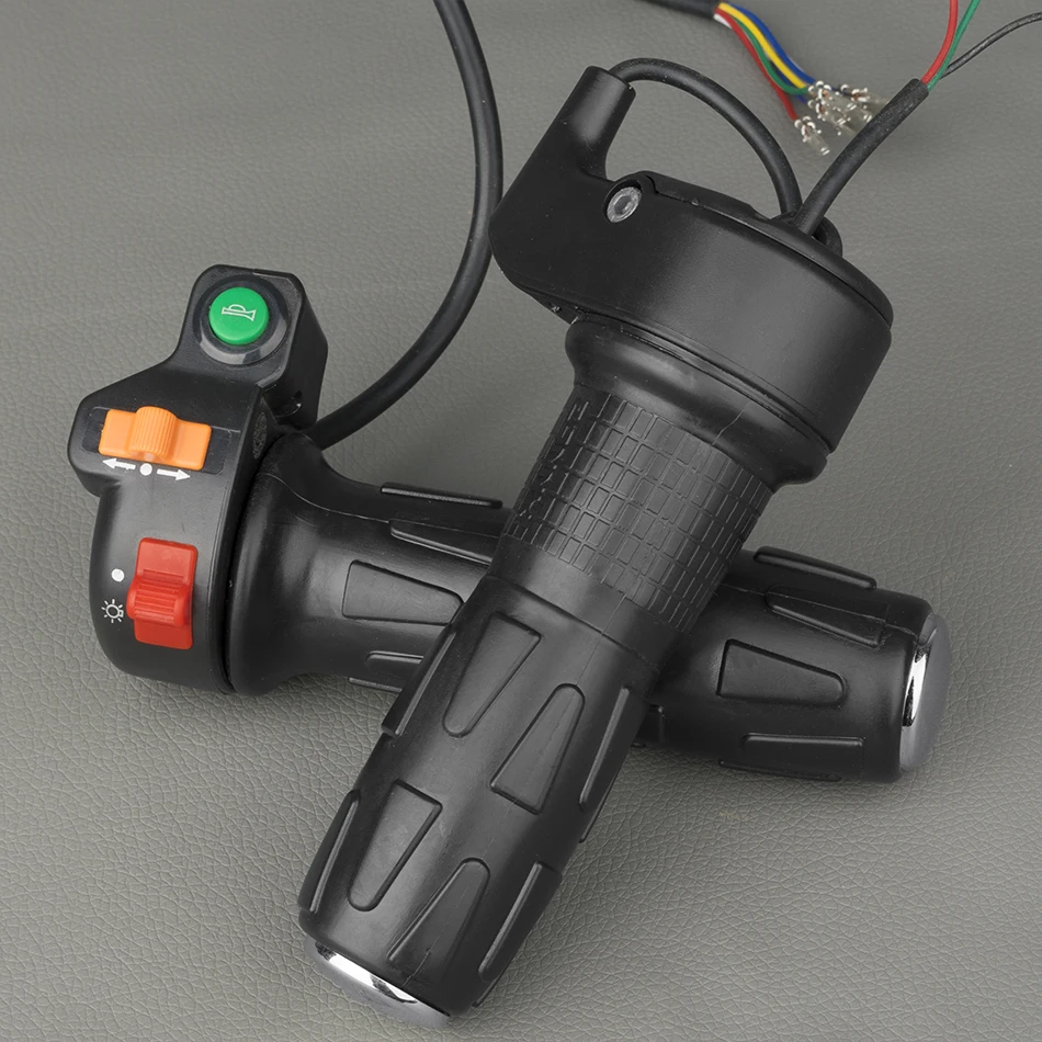 1 Pair Throttle Electric Bike Switches 3 in 1 Combined Switches Ebike