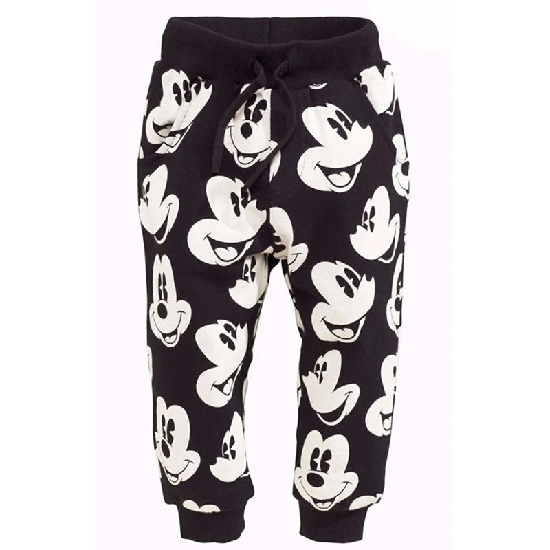 Baby Boys Girks Mickey Minnie Brand Sport Clothing Sets Children Clothes Kids Cartoon Boy Hoodied T Shirt Pants Causal Suits