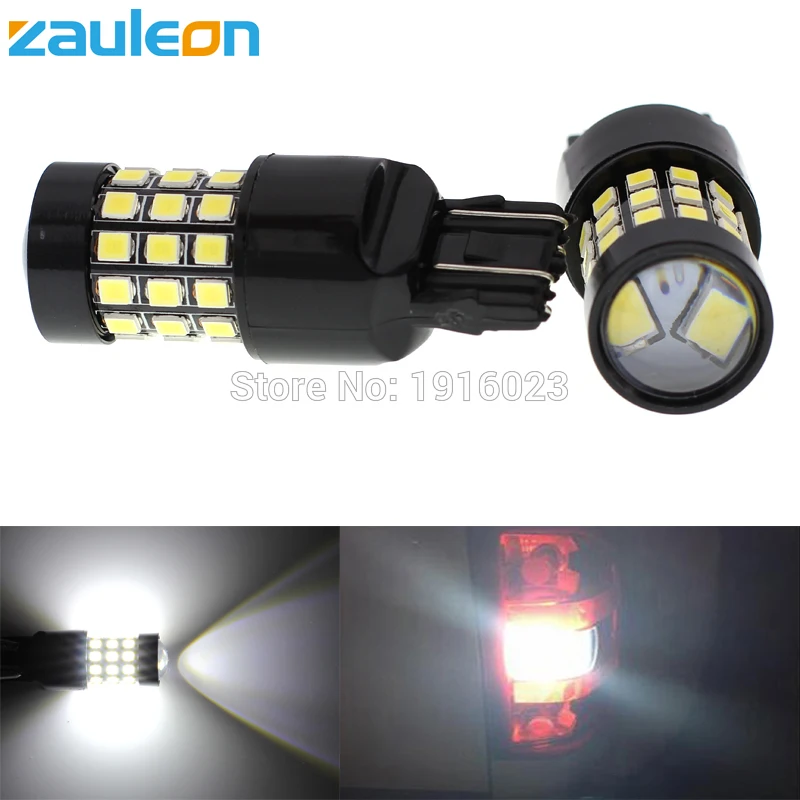 Zauleon 2 шт. T20 7443 7440 Светодиодные Автомобильные лампы высокой мощности 39SMD 2835