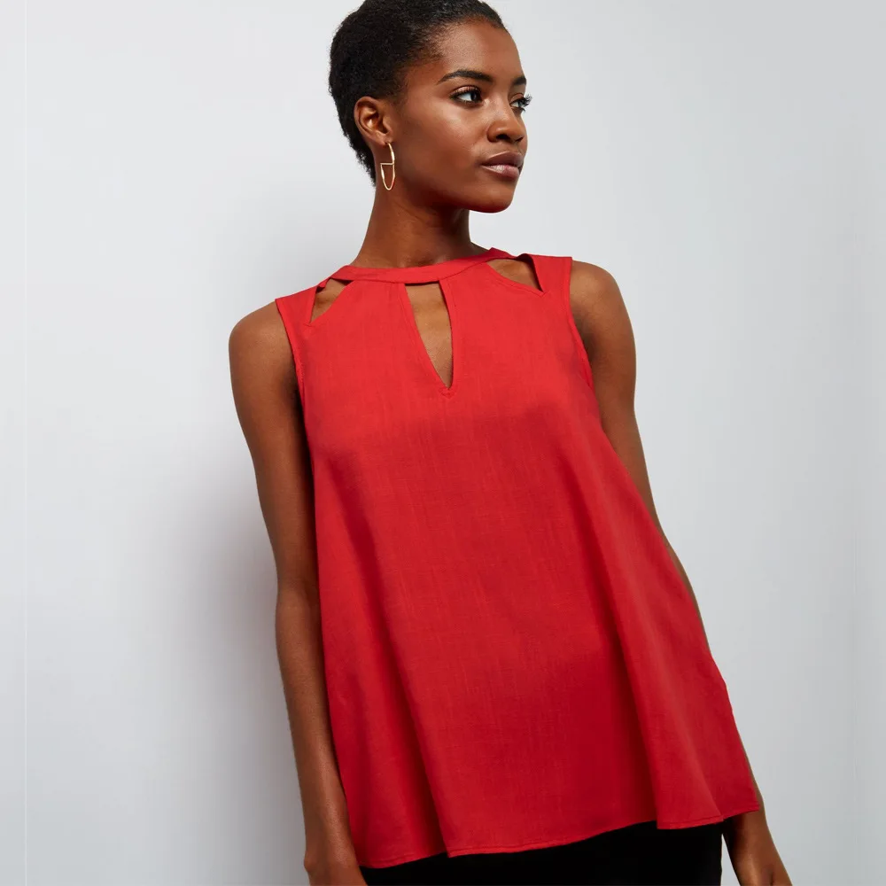 

2018 New Fashion Vintage Spring Summer Solid Color T Shirt Women Clothing Tops Hollow Out T-shirt Plus Size Woman Clothes