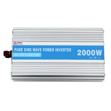 Solarparts 1x 2000W solar inverter PSW 12V/24V DC to 220V/110V AC outdoor RV Marine car home camping off grid solar panel kits