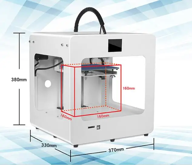 3D принтер дома desktop высокой точности образование 3D печатная машина трехмерная бизнес-модель processi