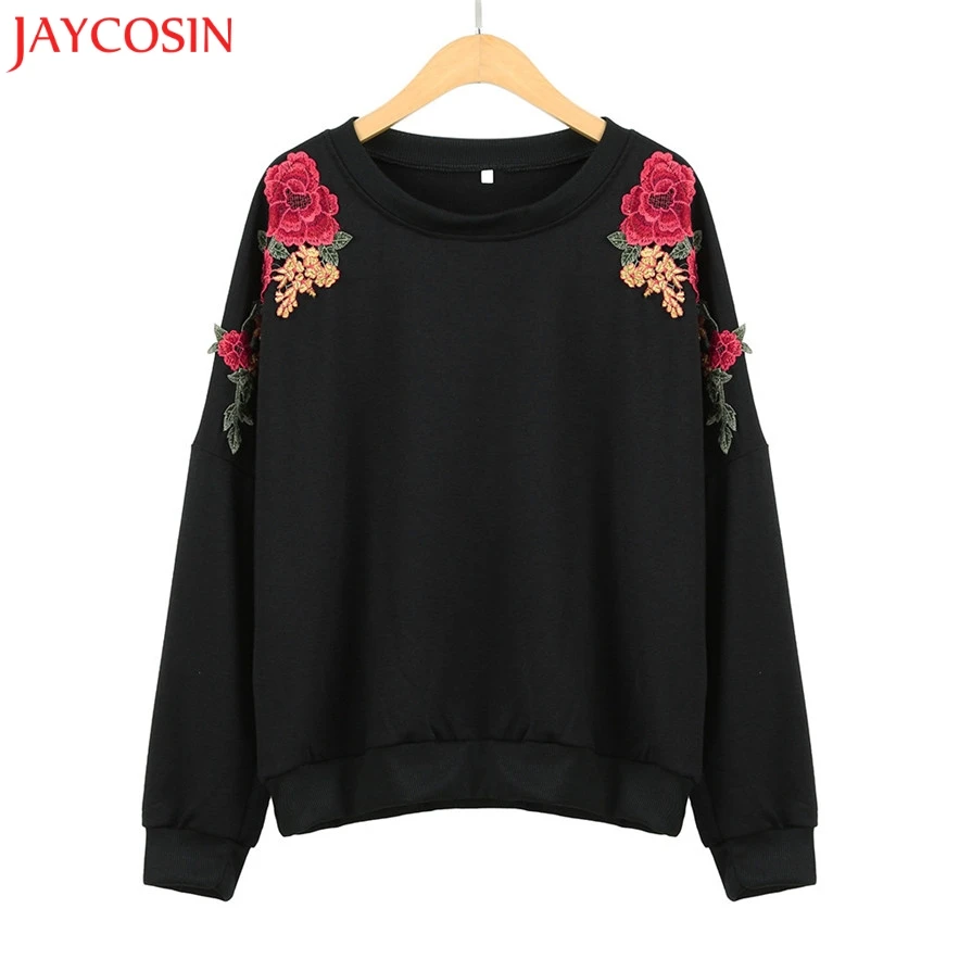 Aliexpress.com : Buy JAYCOSIN 2017 Autumn Casual Floral Embroidery ...