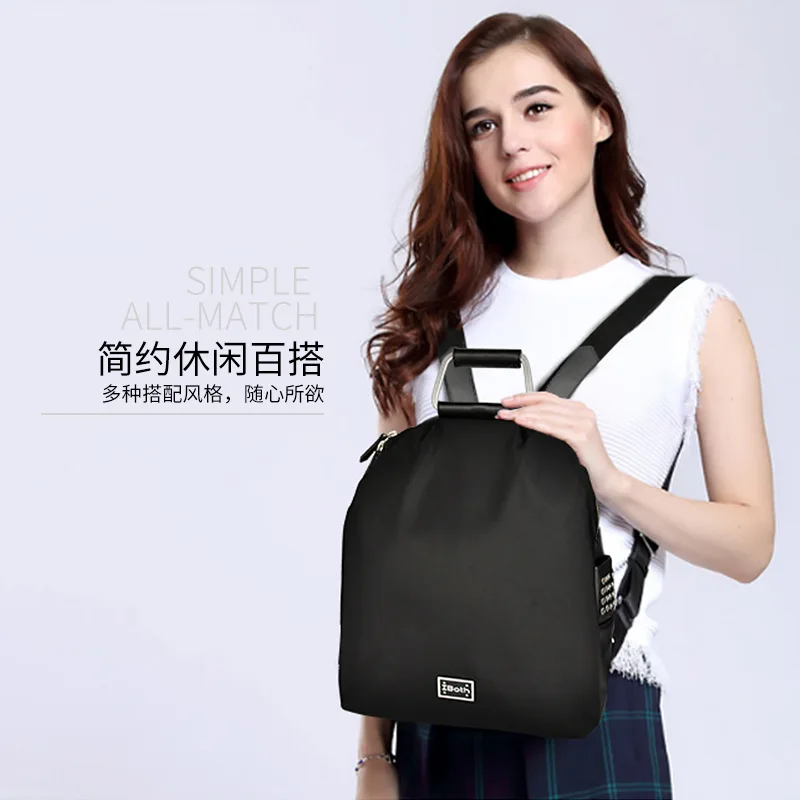 

Outdoor backpack casual breathable waterproof backpack custom outdoor lady's nylon backpack