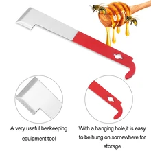 1 шт. 27 см нержавеющая оправа подъемник и скребок J крючок инструмент для пчеловодства инструмент пчеловодства оборудование для пчеловодства Садовые принадлежности