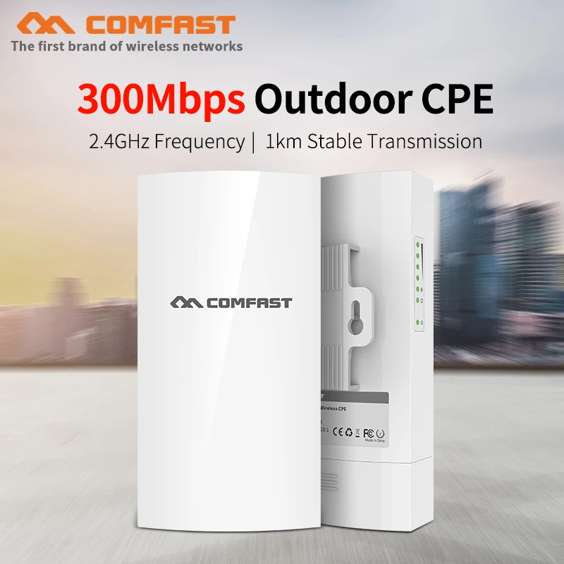 300Mbps 2.4G long range outdoor CPE POE Router Wi-fi Access Point WDS Wireless Bridge Range Extender wifi repeater for IP camera |