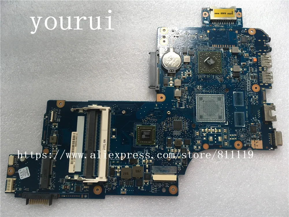 Материнская плата yourui для ноутбука Toshiba Satellite C870 L870 L875 серии H000042190 с процессором
