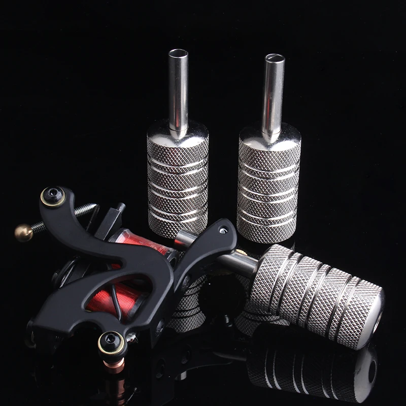 1PCS 25MMStainless Steel Tattoo Grip With Back Stem Professional Tattoo