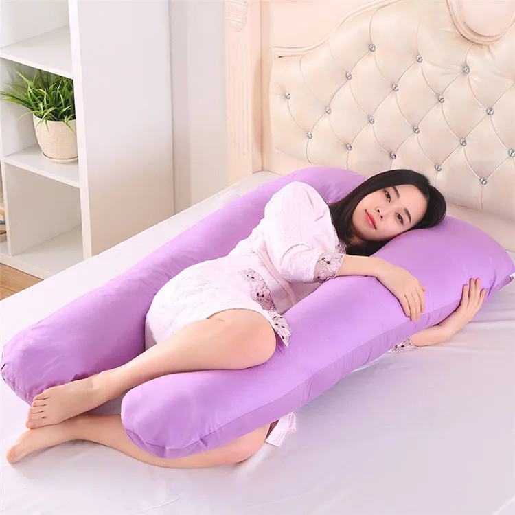 Подушка u-образной формы для сна для беременных женщин; Удобная подушка для сна; хлопковая Подушка для сна; постельные принадлежности
