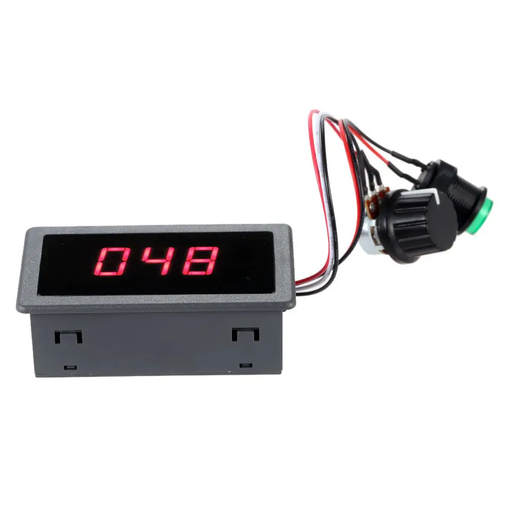 

Digital Display Led 6V 12V 24V PWM DC Motor Controller Variable Speed Regulator