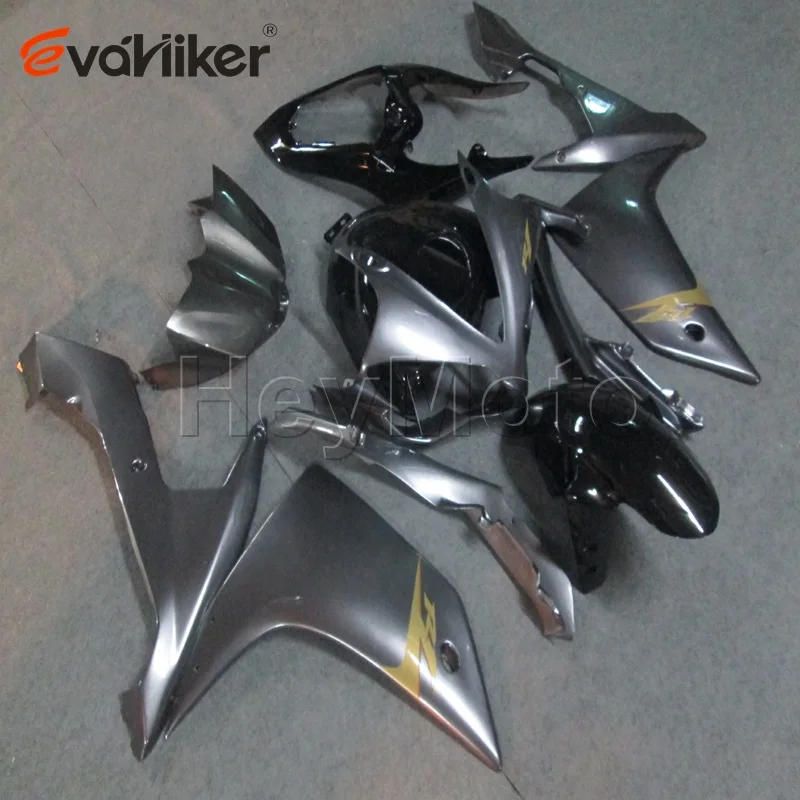 Капот мотоцикла на заказ для YZF-R1 2007-2008 YZF R1 07 08 ABS обтекатель обтекателя двигателя+ красная литьевая форма