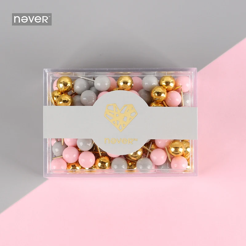 Never Pink Series штифты цветные для большого пальца корковая доска офисный