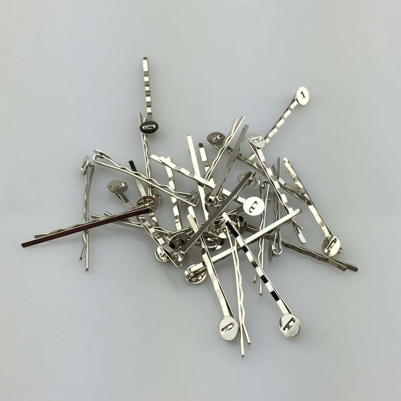 40pcs/Set Wholesale Hair Clips For DIY Hair Accessory Customized Clip