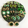 Sweet Elegant Designs Clip Earring, Fashion Multi Green Styles Jewelry For Women Party Birthday Gift ► Photo 1/6