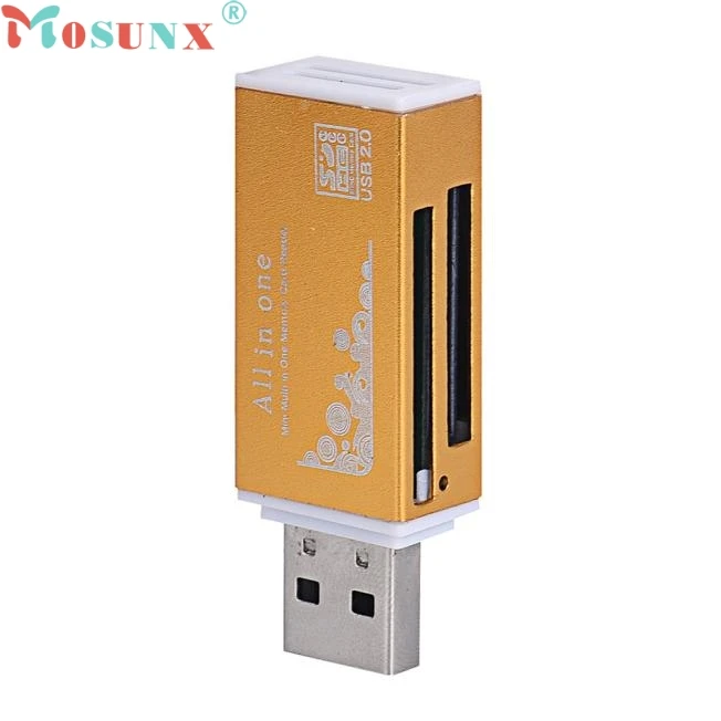 Mosunx Simplestone USB 2,0 все в 1 устройство для чтения карт памяти 0217