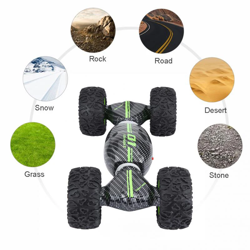 

4WD RC Monster Truck Off-Road Vehicle 2.4G Remote Control Buggy Crawler Car R/B