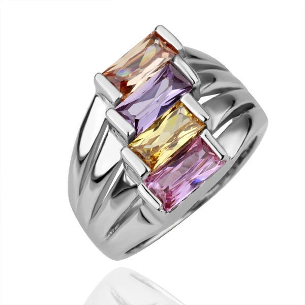 Min order=$10 Free18K Gold Plated Ring Health Jewelry Nickel Free K Golden Plating Platinum Austrian Crystal R103|crystal seed|crystal tearcrystal