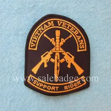 На заказ 75% вышитые патчи черный фон одежда значок патч полный моды