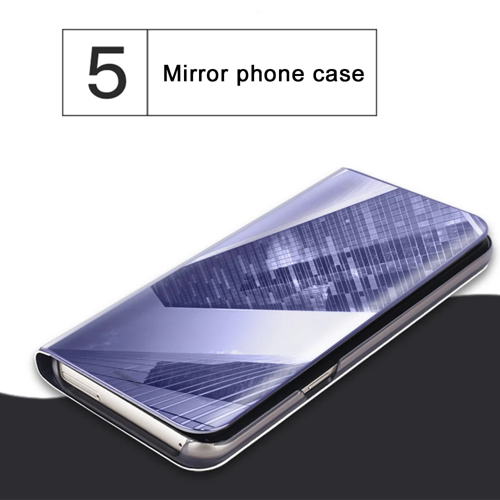 Роскошное умное зеркало прозрачный чехол для Samsung Galaxy J3 J5 J7 2016 2017 J4 J6 Plus Prime 2018 J2 Core