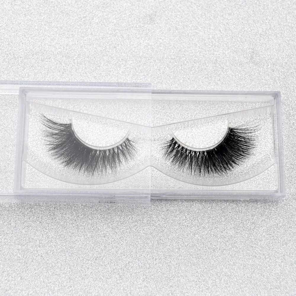 Visofree Lashes 3D норковые ресницы Многоразовые Накладные ресницы "крест-накрест" драматические ресницы легкие невидимые Ленточные ресницы 1 шт