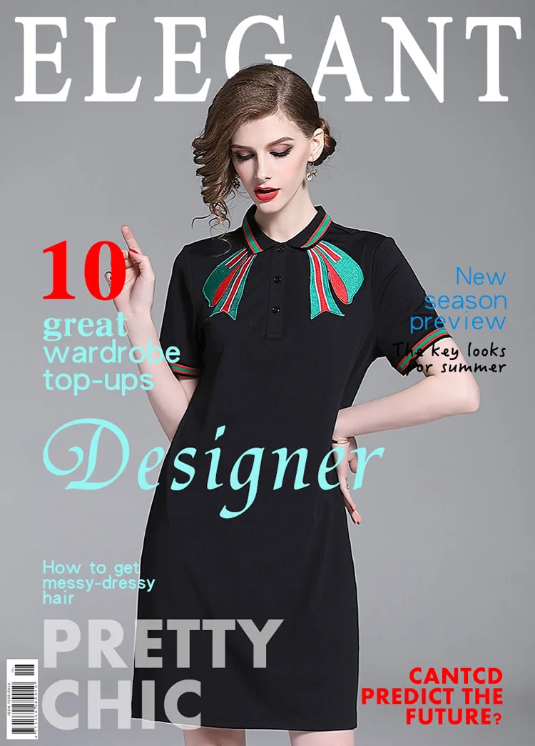 Women summer dress 2019 New Designer elegant embroidered loose knit bodycon white dress summer clothes for women (10)