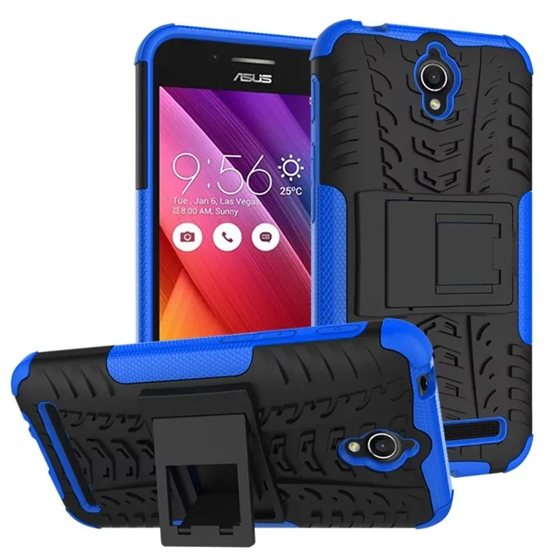 Case For ASUS Zenfone Go Hybrid Armor Heavy Duty Kickstand Shockproof Case For Asus Zenfone Go