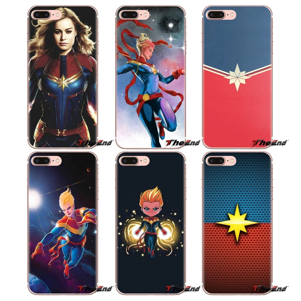 

Transparent Soft Bag Case Captain Marvel Carol Danvers For Samsung Galaxy J1 J2 J3 J4 J5 J6 J7 J8 Plus 2018 Prime 2015 2016 2017