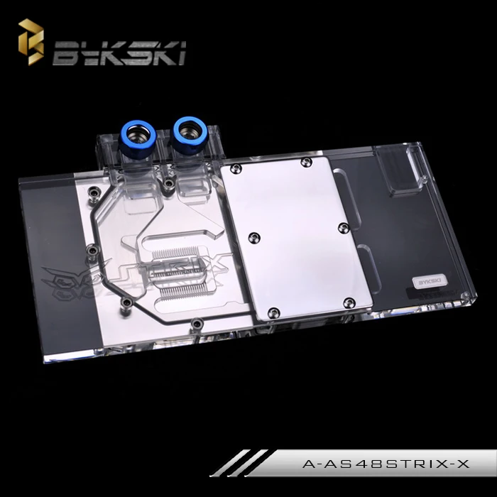 Bykski A-AS48STRIX-X блок водяного охлаждения GPU для ASUS ROG Strix RX480 RX580