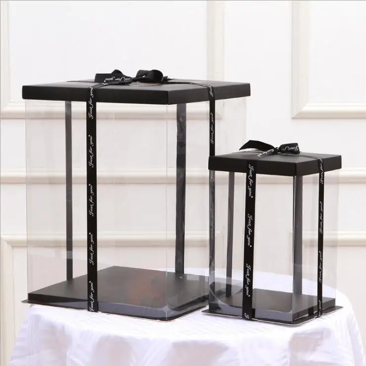 Прозрачная пустая Подарочная коробка для мишек 12 дюймов 40 см | Дом и сад