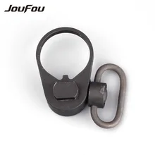 JouFou Hunting Accessories Tactical Rifle Push Button Lightweight Quick Detach Multifunction Sling Swivel Mount for M4 Series