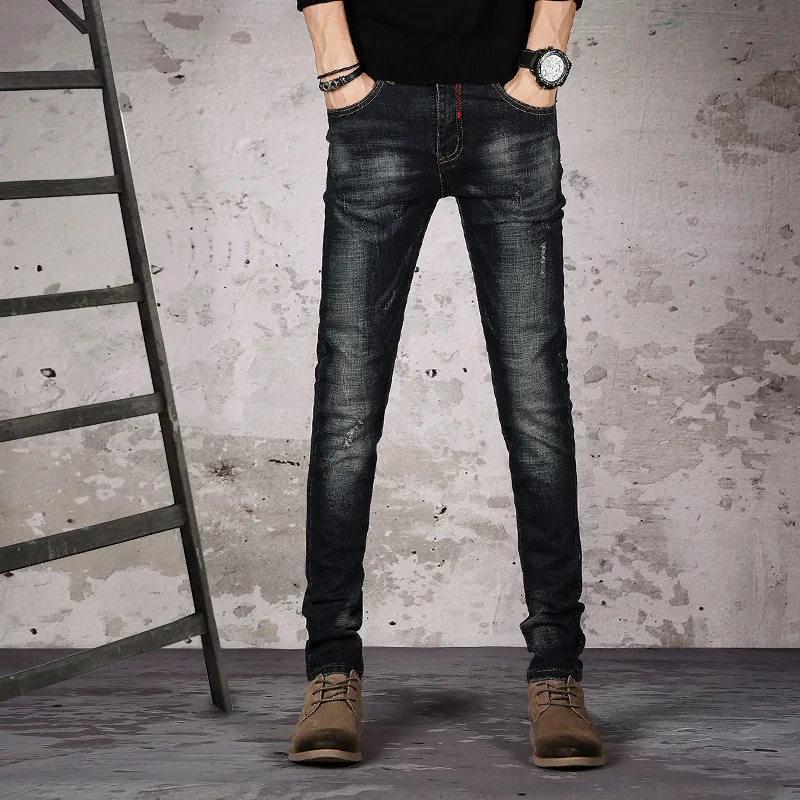 Slim skinny straight джинсы