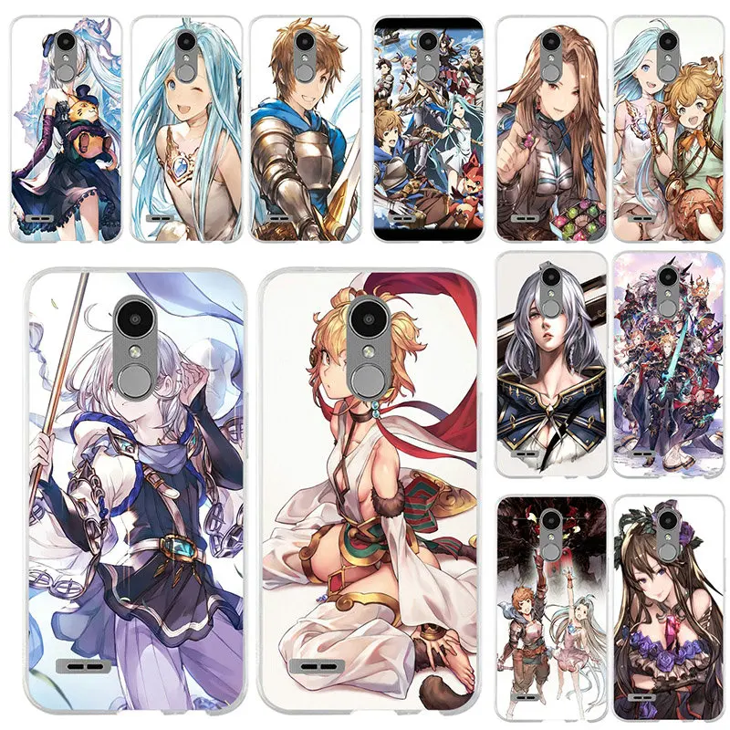 

Soft TPU Phone Case for LG K4 K7 K8 K10 2017 G2 G3 Mini G4 G5 G6 Stylus Nexus 5 5X V10 V20 V30 Shell Granblue Fantasy