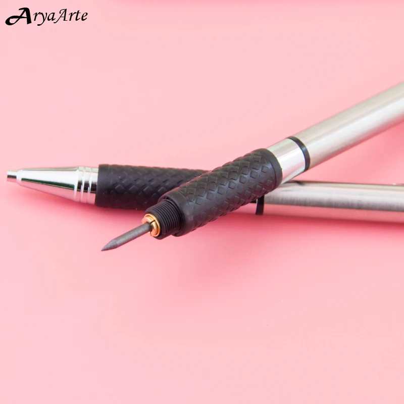 Механический карандаш 2 мм металлический свинцовый держатель механический черновой карандаш для рисования 2,0 мм свинцовый держатель