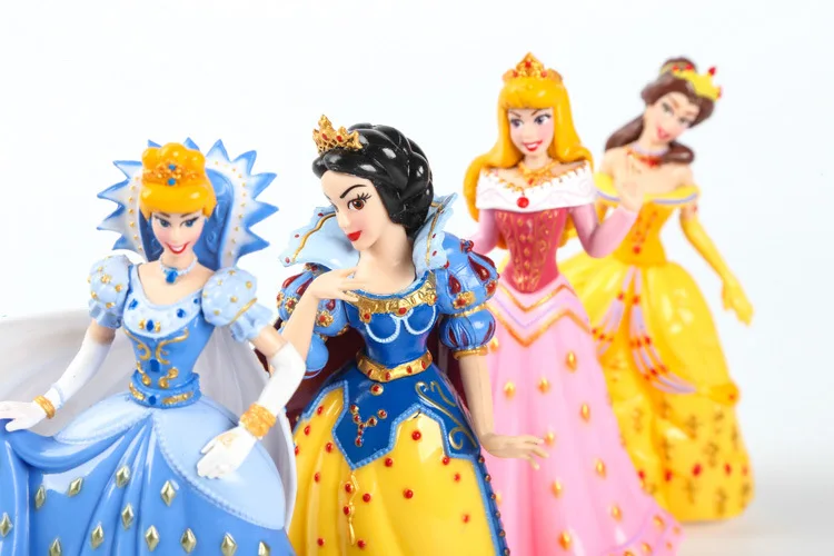 5 шт. Замороженная Принцесса милые куклы Золушка Снежная белая кукла игрушки для детей день рождения Рождественский подарок
