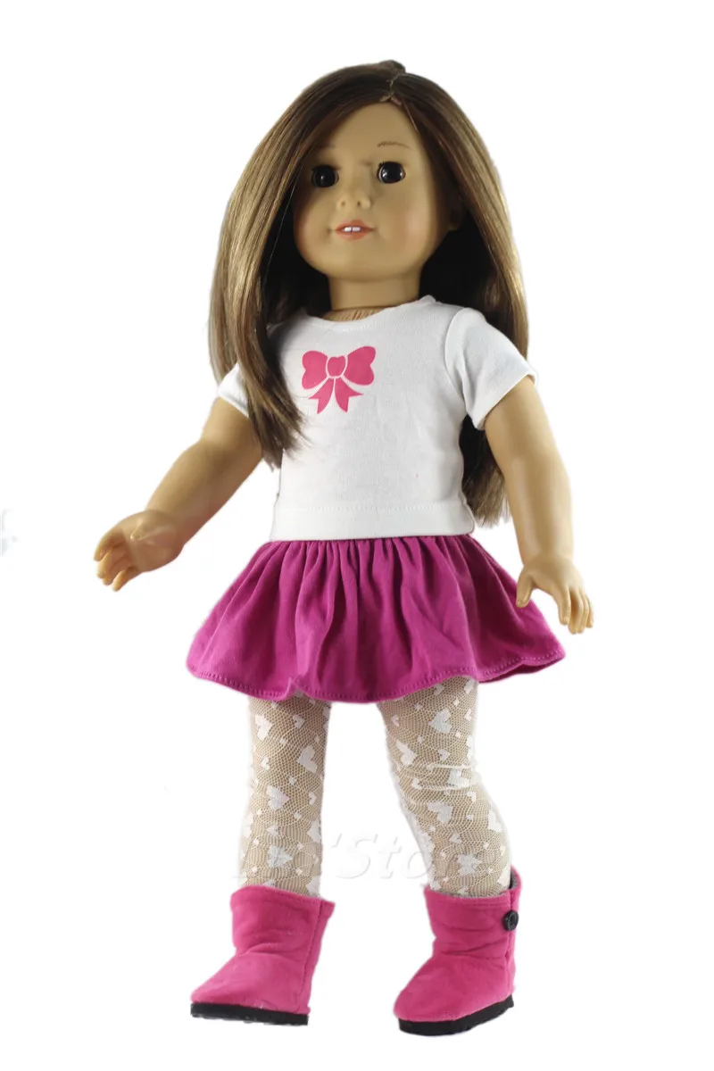 Модная кукольная одежда, набор игрушек, одежда для 1", американская кукла, повседневная одежда, много стилей на выбор, A027