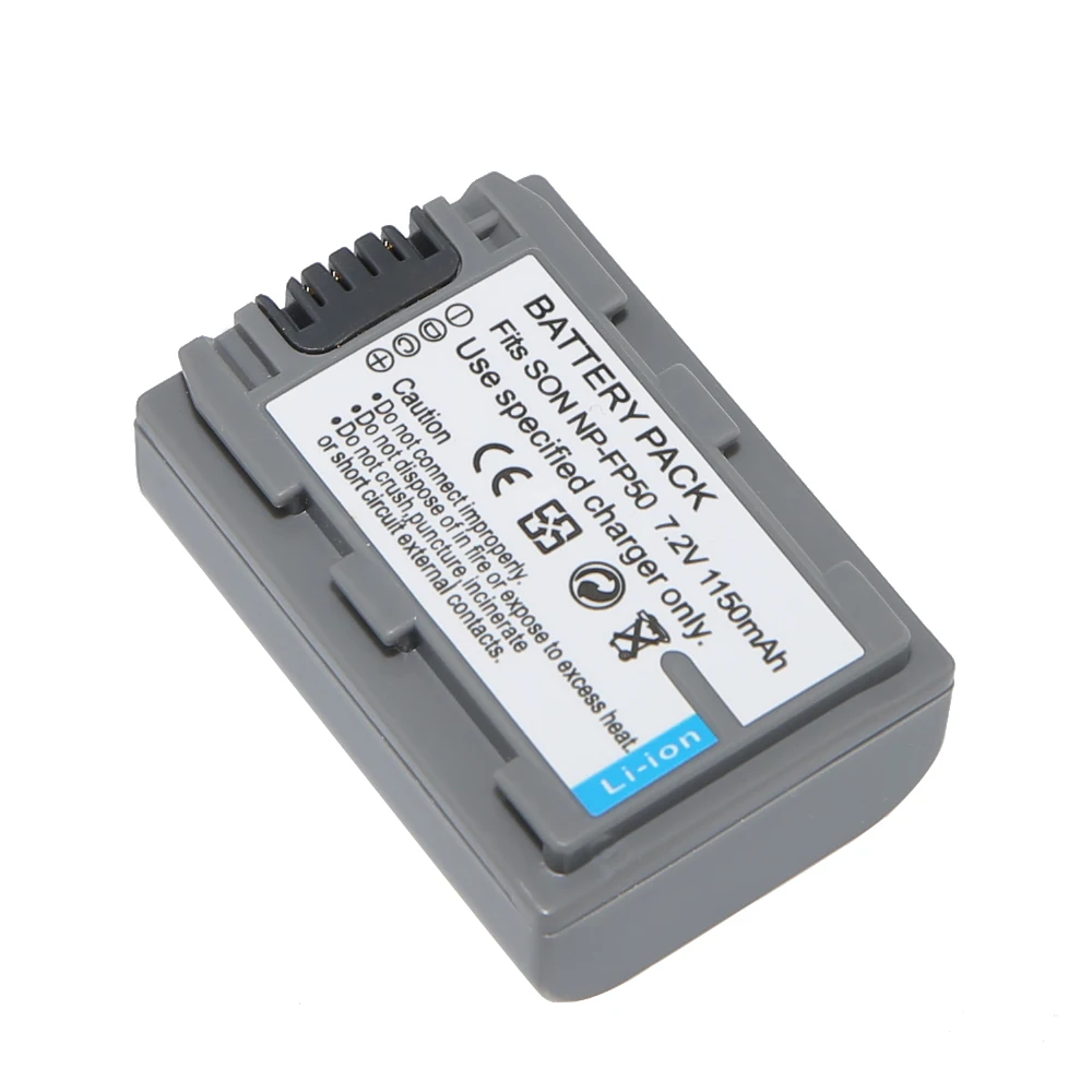 NP-FP30 NP-FP50 NP-FP51 видеокамера Батарея для sony DCR-HC19 HC30 HC40 HC46 AC-VQP10 ACC-TCP5 DCR-HC26 HC30 HC32 HC36 HC41 HC42
