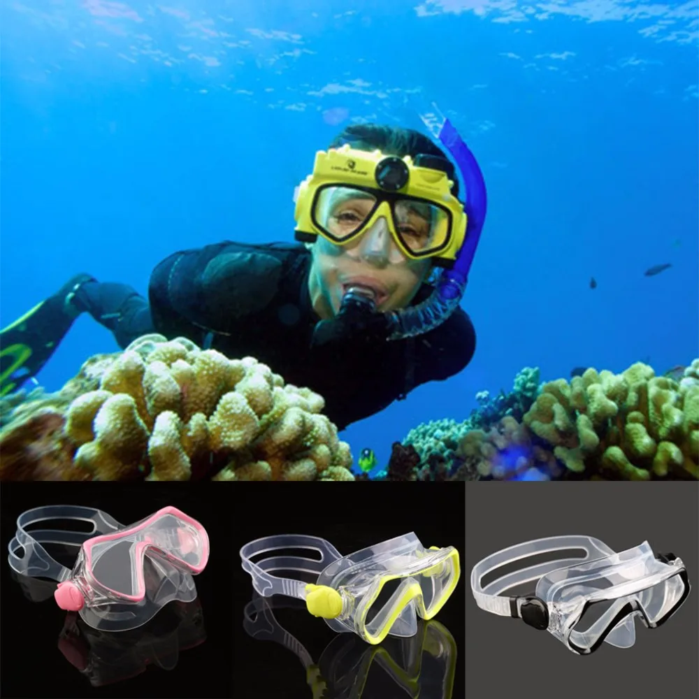Детская маска для подводного плавания обычные очки из закаленного стекла для подводного плавания оптовая продажа
