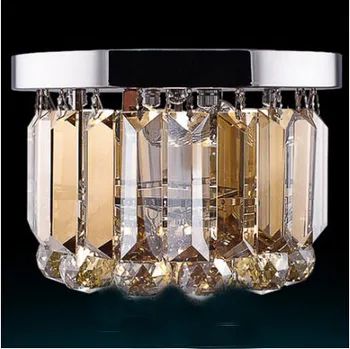 

New modern crystal chandeliers, luxury cognacs-colored multi-strand crystal ceiling chandelier Size:200MM*170MM +send1*led bulb