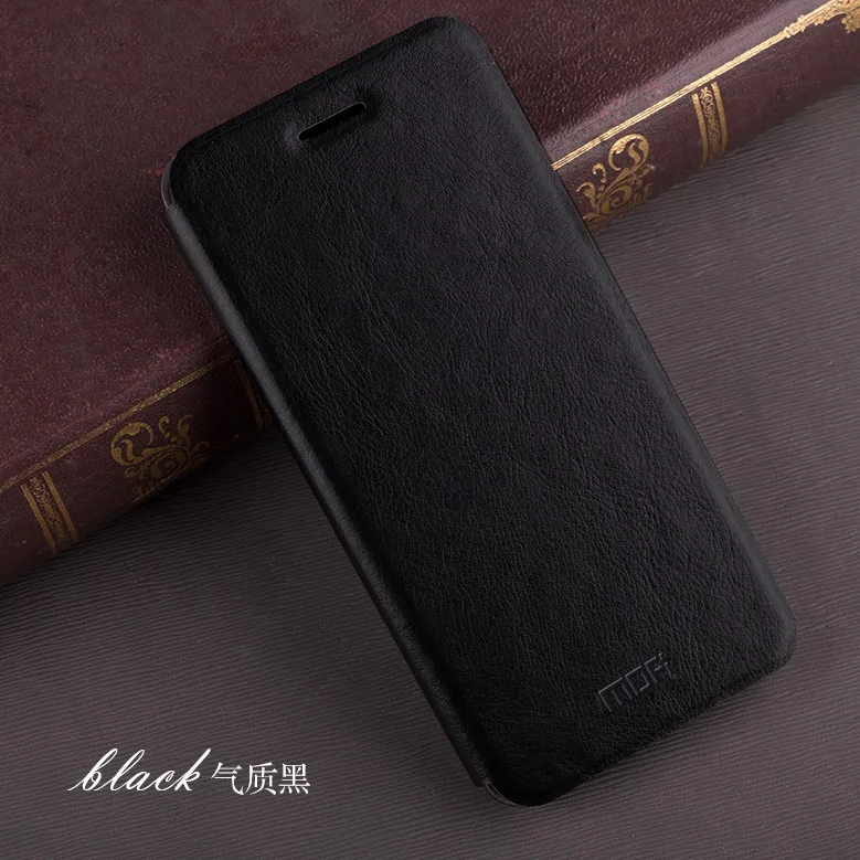 Черный M Mofi новое поступление для Xiaomi Redmi Примечание 5A Pro Prime 5," чехол Роскошный кожаный чехол-книжка с подставкой Чехол-книжка для телефона - Цвет: Черный