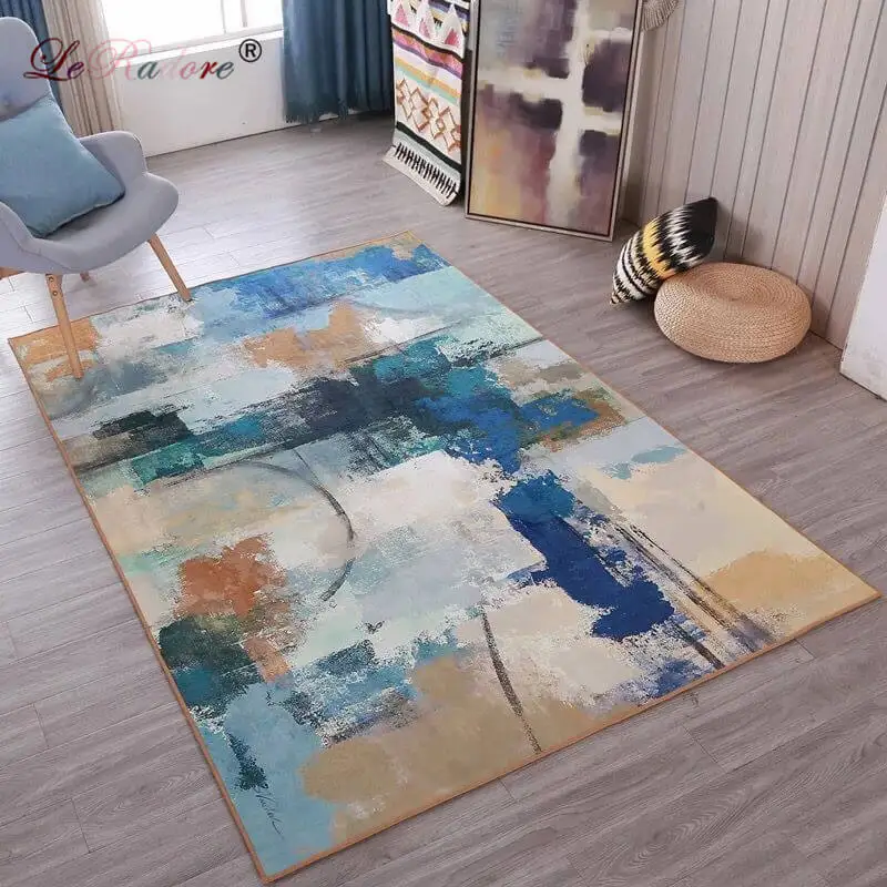 Us 12 64 Leradore Modern Abstract Design Floor Rugs Bedroom Mat Anti Slip Home Decorative Antistat Carpet For Living Room 200 300cm In Rug From Us 12 64 Leradore Modern Abstract Design Floor Rugs Bedroom Mat Anti Slip Home Decorative Antistat Carpet For Living Room 200 300cm In Rug From
