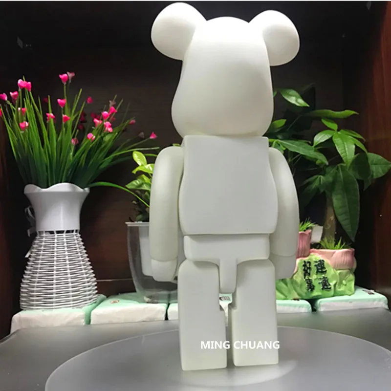 400/% bearbrick Be@rbrick Flocking Gloomy BB PVC Action Figure Toys Collrctibles