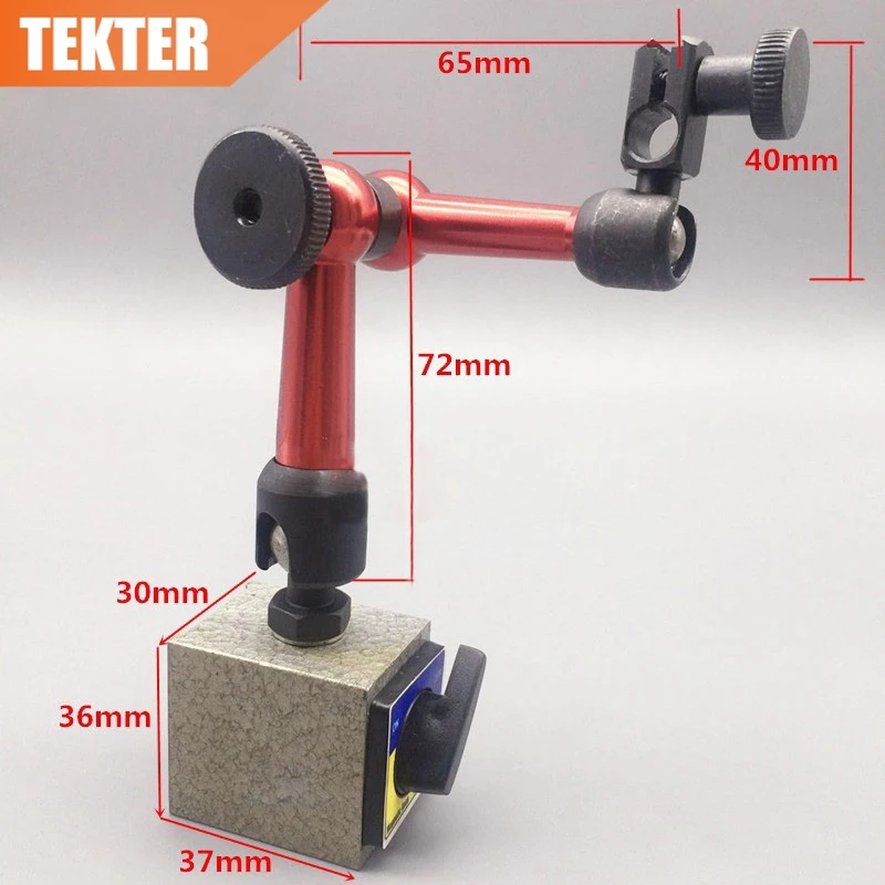 TEKTER мини Магнитная Гибкая База Магнитный держатель Держатель для цифрового уровня mitutoyo циферблат тестовый индикатор Тип стенд часть инструмента