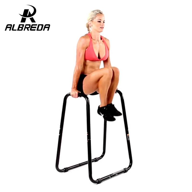 ALBREDA Dip-бар от Ultimate Body press крытый фитнес-оборудование многофункциональное dip Упражнение потеря веса Сплит параллельные бары