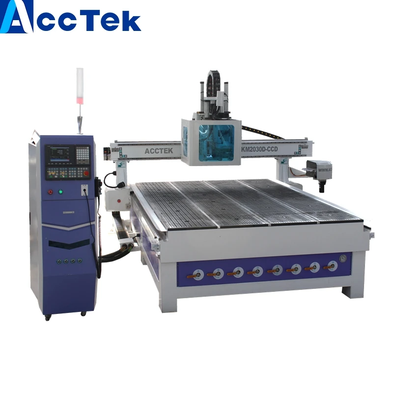 AccTek 4 Axis AKM2030 ATC 3D фрезерный станок с ЧПУ по акции топ продаж прайс лист для