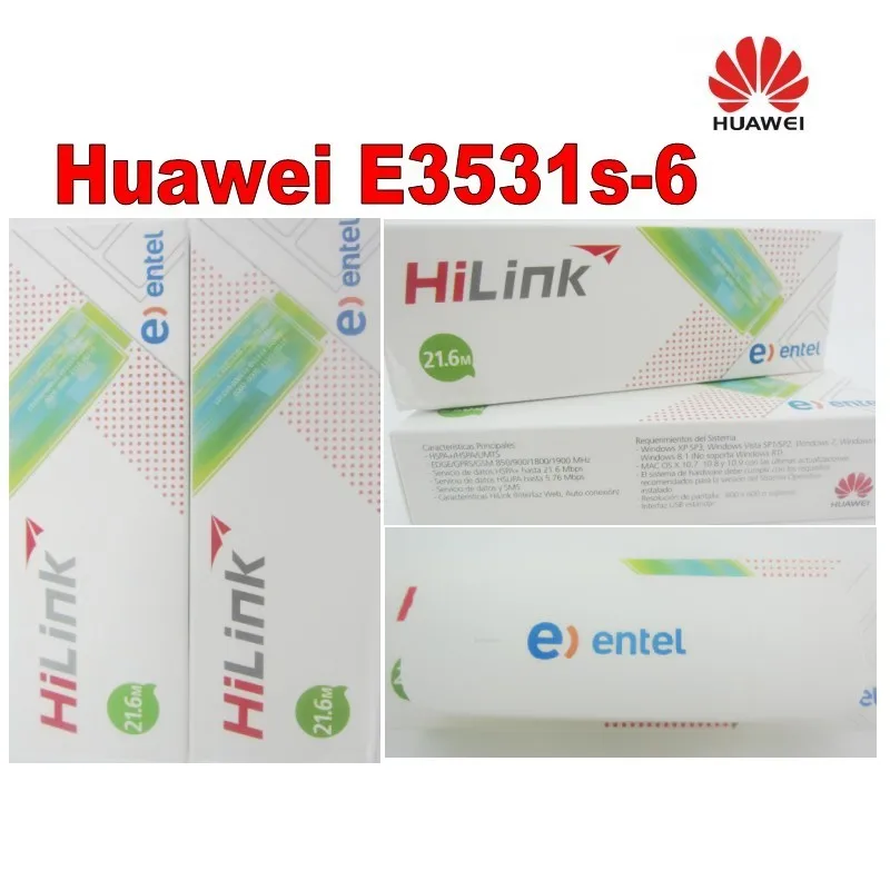 Разблокированный huawei Hilink E3531 3g GSM USB широкополосный модем HSPA+ 21 Мбит/с